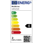LED Filament Tropfenlampe McShine "Filed", E27, 2W, 260Lm, warmweiß, klar – Bild 3