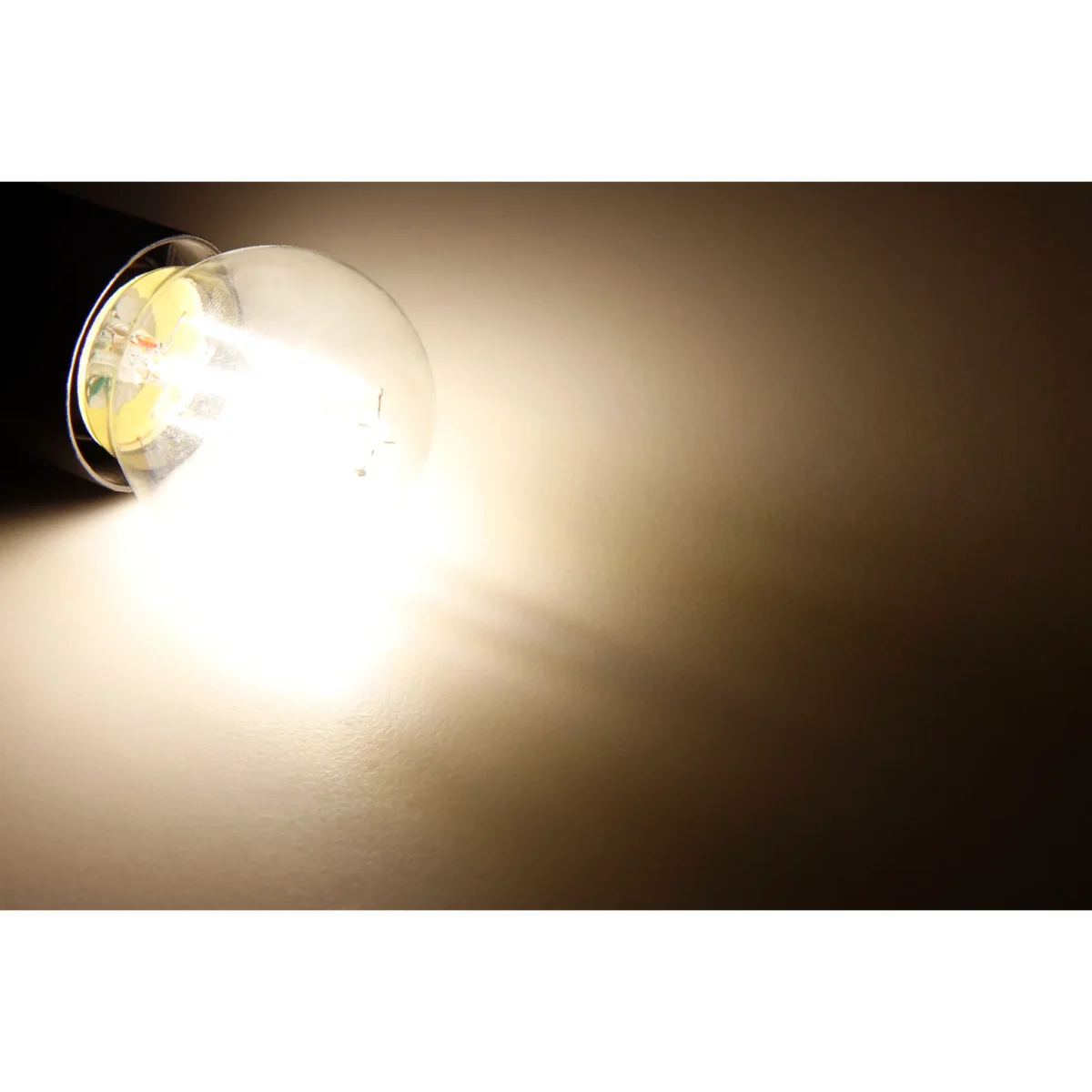 LED Filament Tropfenlampe McShine "Filed", E27, 4W, 490lm, warmweiß, klar – Bild 2