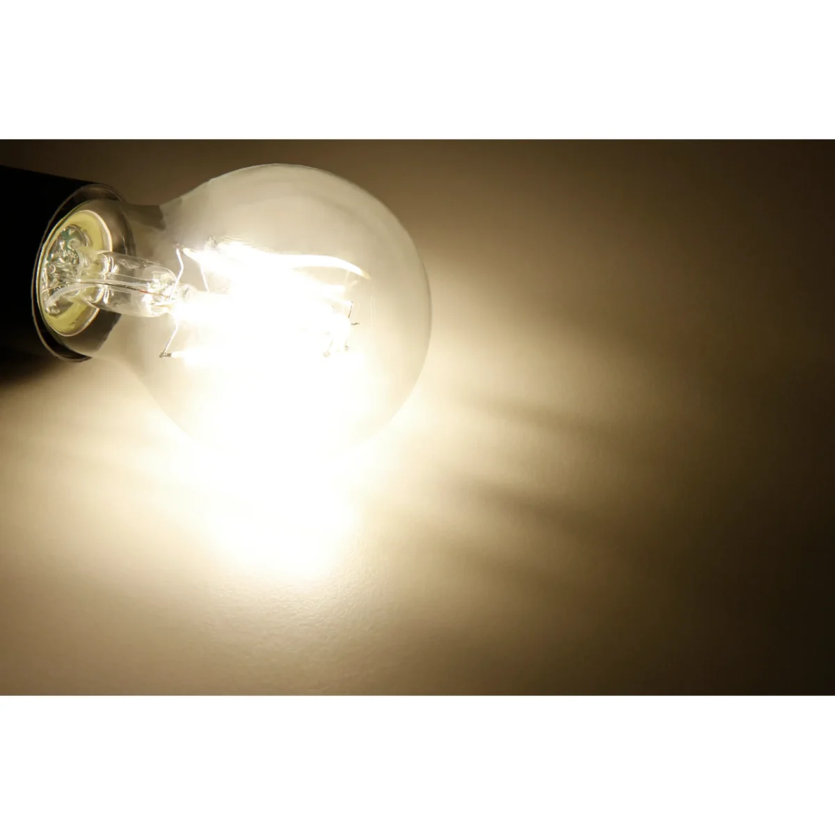 LED Filament Glühlampe McShine "Filed", E27, 7W, 820 lm, warmweiß, dimmbar, klar – Bild 2