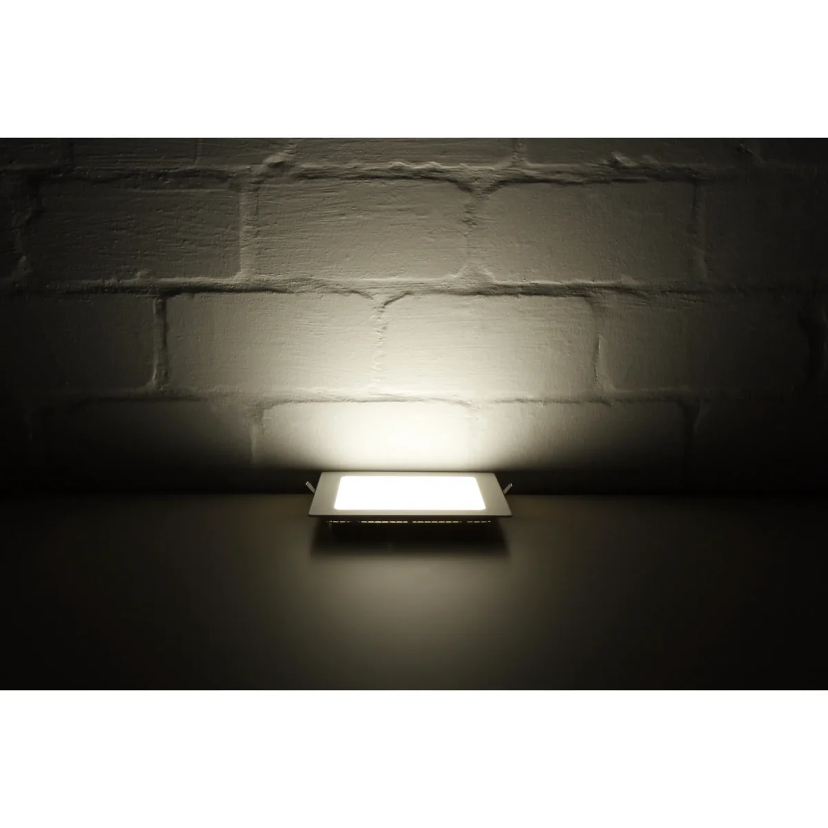 LED-Panel McShine "LP-1519SW", 15W, 200x200mm, 1530 lm, 3000K, warmweiß – Bild 2