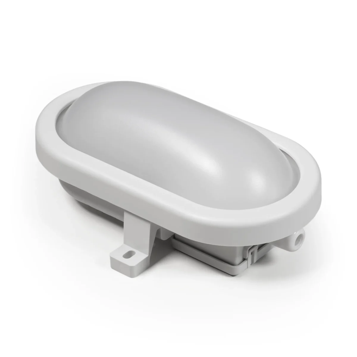 LED Feuchtraumleuchte McShine 450lm, 3000K, 6W, warmweiß, IP65, 170x92x70mm – Bild 1