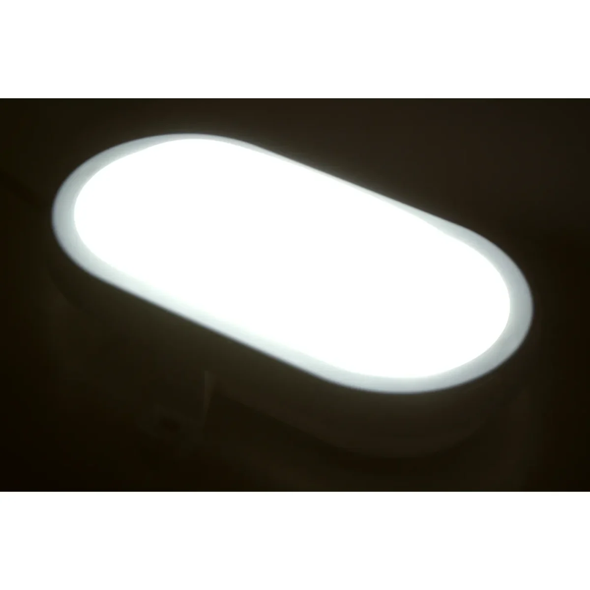 LED Feuchtraumleuchte McShine 450lm, 3000K, 6W, warmweiß, IP65, 170x92x70mm – Bild 3