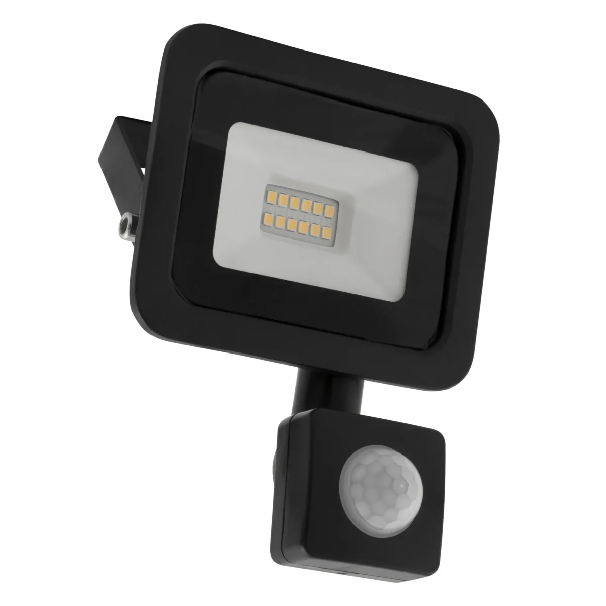LED-Außenstrahler McShine "Slim" 10W, 850lm, IP66, 4000K, Bewegungsmelder, Aluminium – Bild 2
