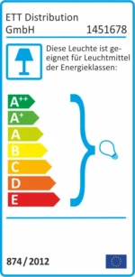 Renovierfassung McShine E27, mit 11cm Kabel und Aufhänger – Bild 2