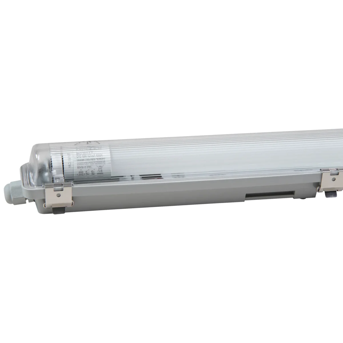 LED-Deckenleuchte für Feuchträume, IP65, 1x1800lm, 4000K, 128cm, neutralweiß – Bild 2