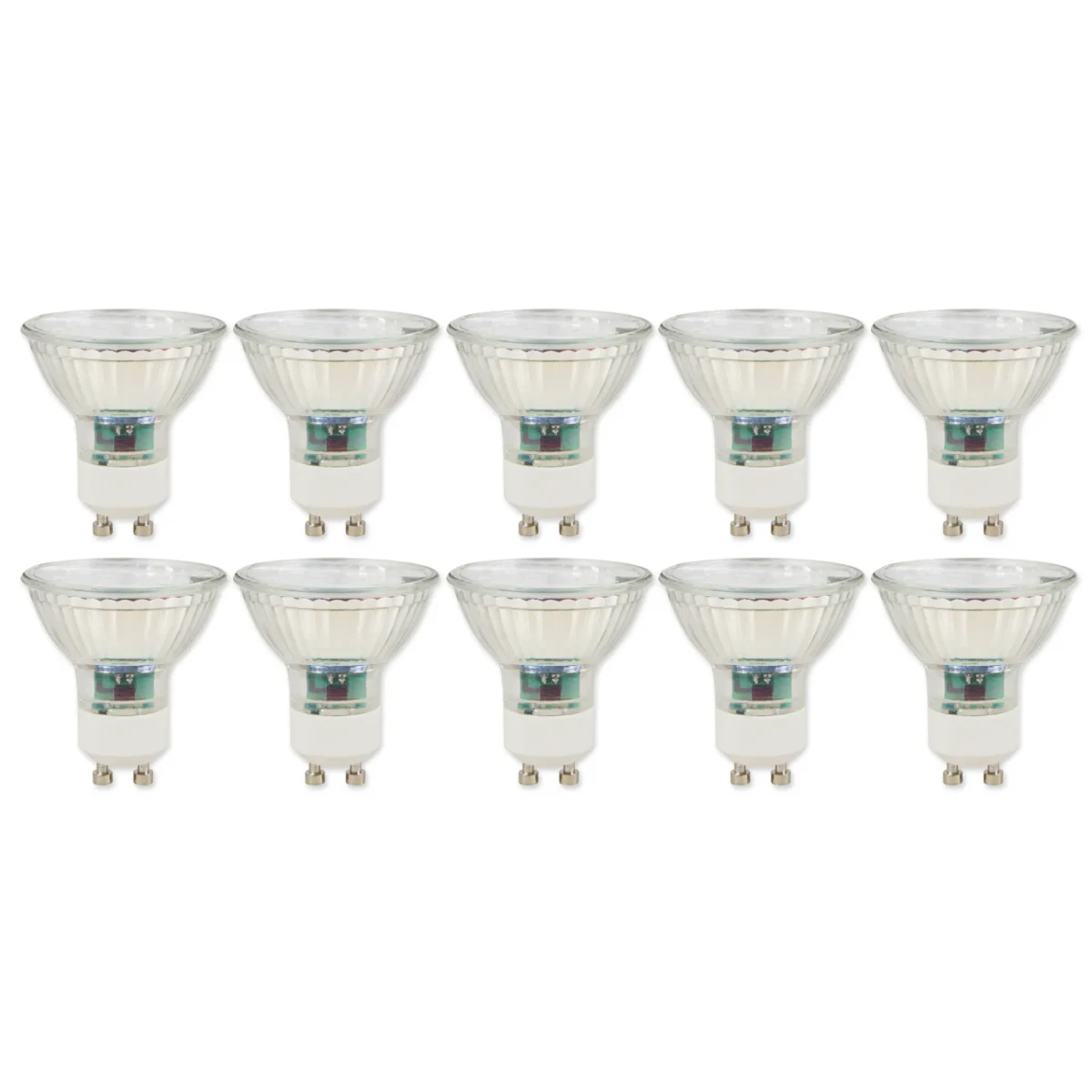 LED-Strahler McShine "SP50-10", GU10, 5W, 400 lm, warmweiß, 10er-Pack – Bild 1
