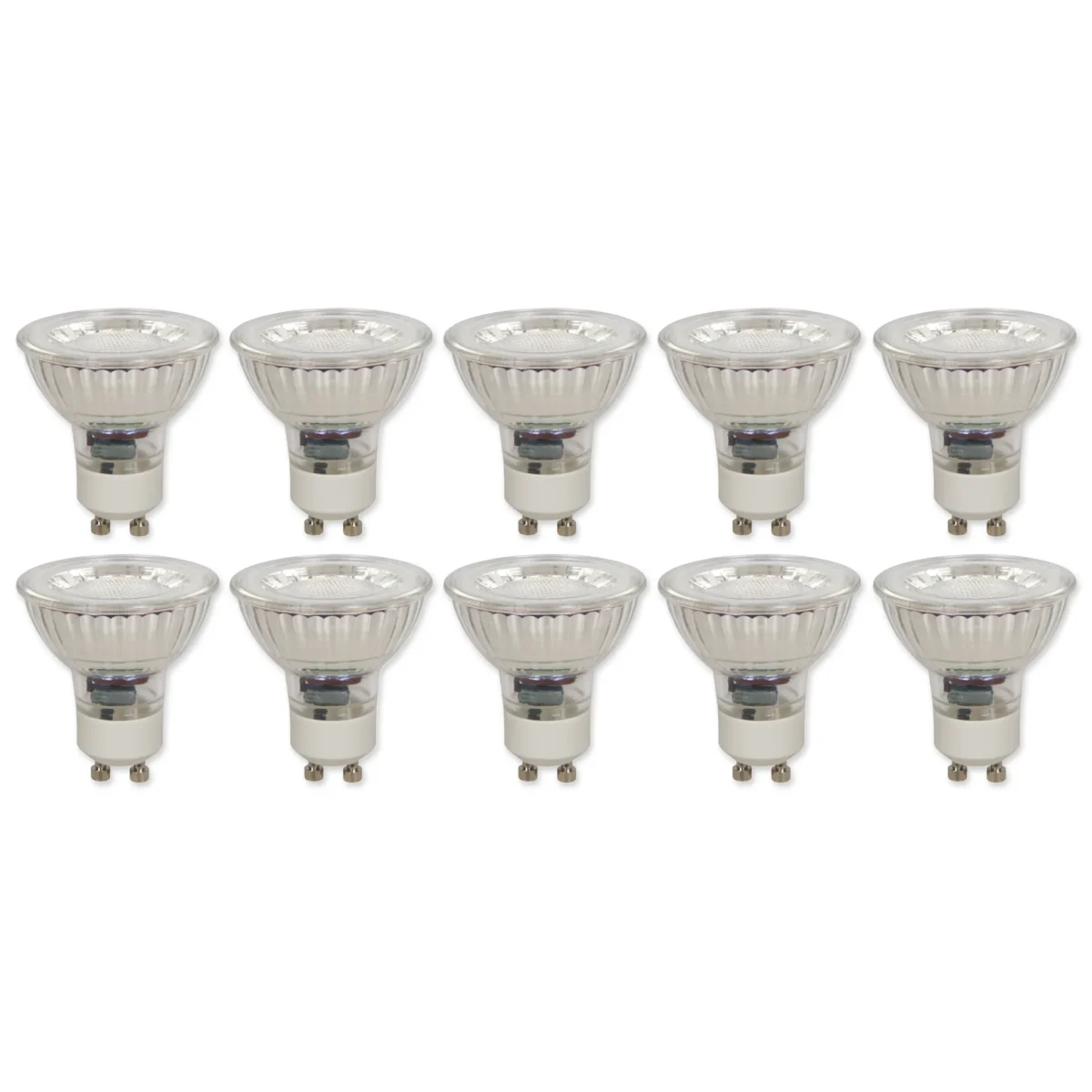 LED-Strahler McShine "MCOB" GU10, 3W, 250 lm, warmweiß, 10er-Pack – Bild 1