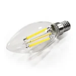LED Filament Kerzenlampe McShine "Filed", 3000K, E14, 6W, 1055lm, 230V, warmweiß