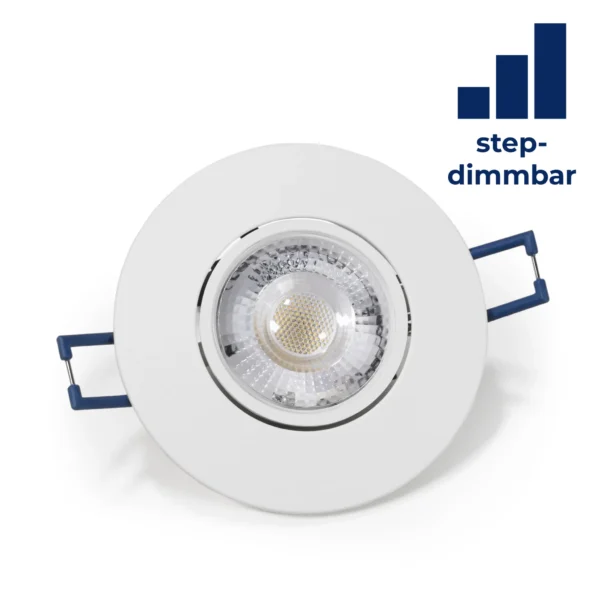 LED-Einbauleuchte McShine "EL-313D" 4,5W, 450Lumen, 3000K, step-dimmbar