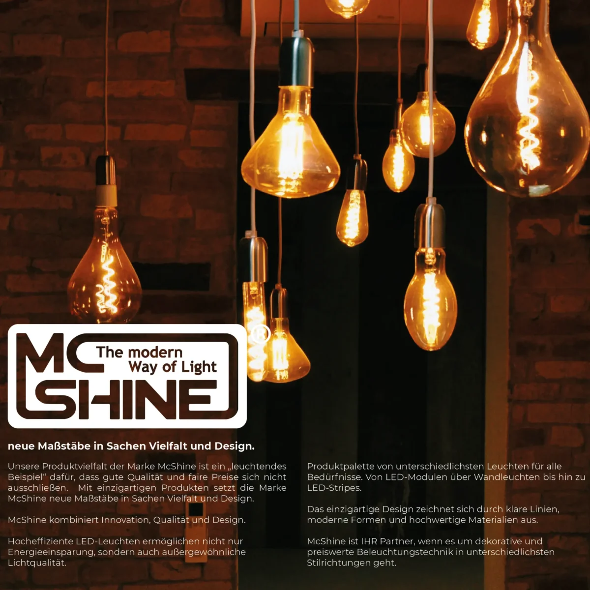 Deckenleuchte McShine "Star" für 1x E27, Ø28cm – Bild 6