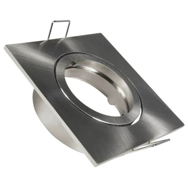 Einbaurahmen McShine "DL-826s" eckig, 82x82mm, schwenkbar, Bajonettverschluss