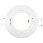Einbaurahmen McShine "DL-828w" rund, Ø82mm, schwenkbar, Bajonettverschluss – Bild 2