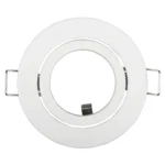 Einbaurahmen McShine "DL-248w" rund, Ø82mm, schwenkbar, Clip Verschluss – Bild 2