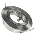 Einbaurahmen McShine "DL-248s" rund, Ø82mm, schwenkbar, Clip Verschluss