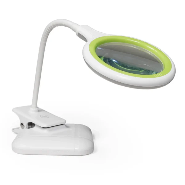 Lupenleuchte McShine "LL-52", 36 LEDs, Tisch- und Klemmleuchte, dimmbar, Kunststoff
