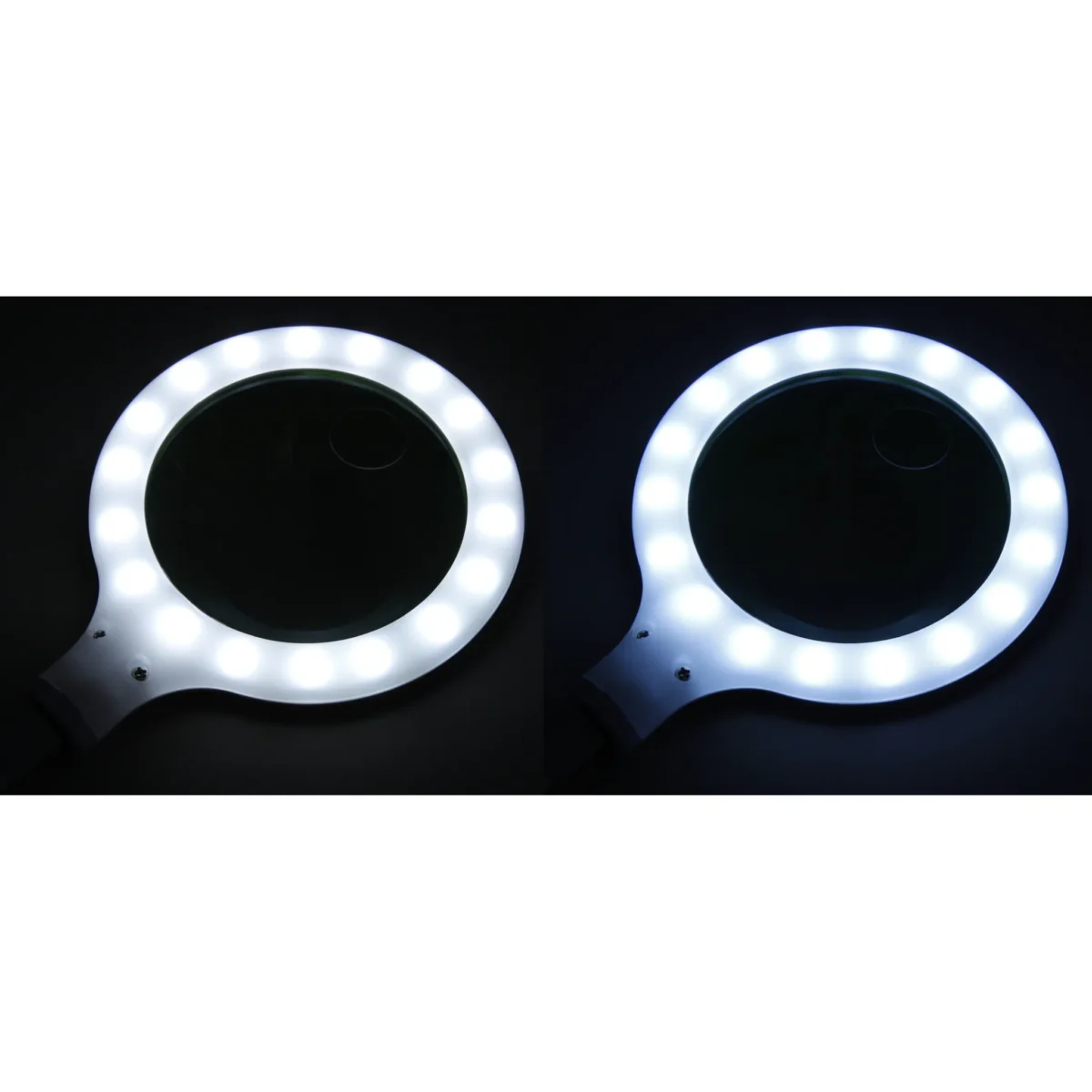 Lupenleuchte McShine "LL-52", 36 LEDs, Tisch- und Klemmleuchte, dimmbar, Kunststoff – Bild 5