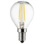 LED Filament Tropfenlampe, E14, 4W, 470lm, 2700K, warmweiß, 3er Set