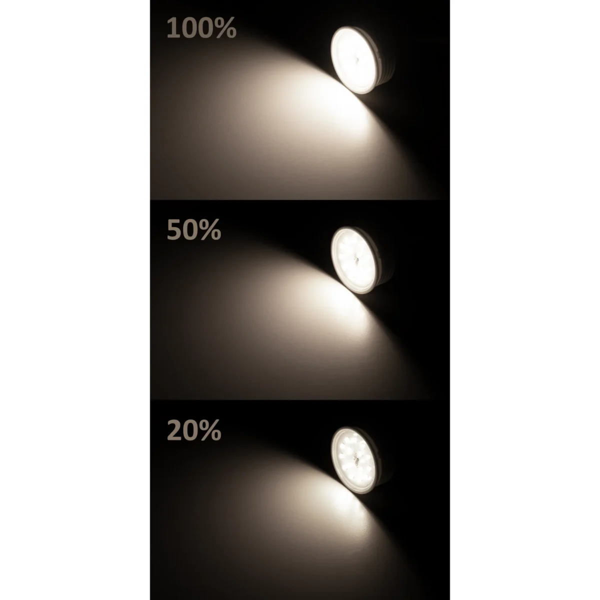 LED-Modul McShine, 5W, 400 Lumen, 230V, 50x23mm, neutralweiß, 4000K, step-dimmbar – Bild 2