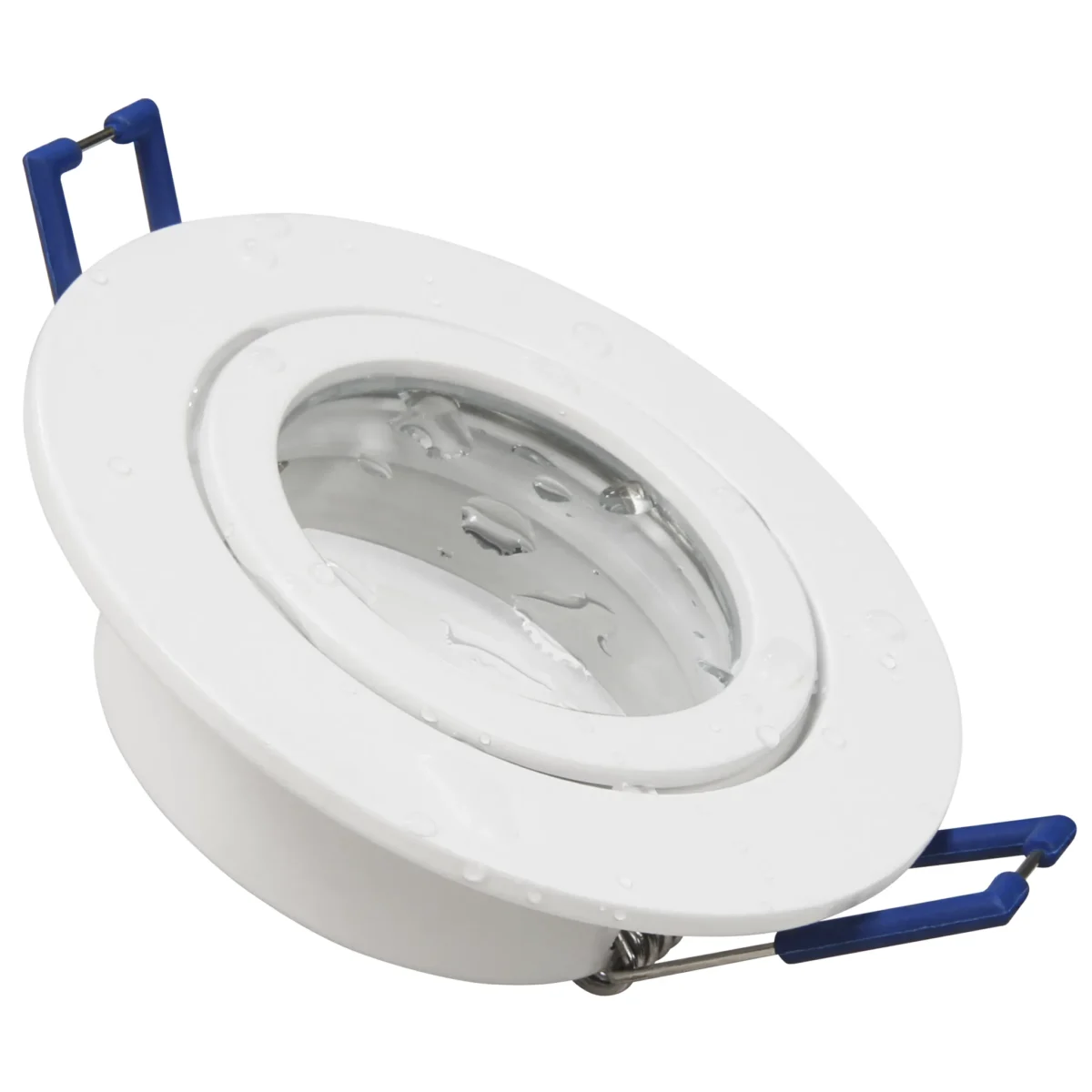 Einbaurahmen McShine "DL-54" rund, Clip-Verschluss, IP44, weiß – Bild 1