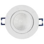 Einbaurahmen McShine "DL-54" rund, Clip-Verschluss, IP44, weiß – Bild 2