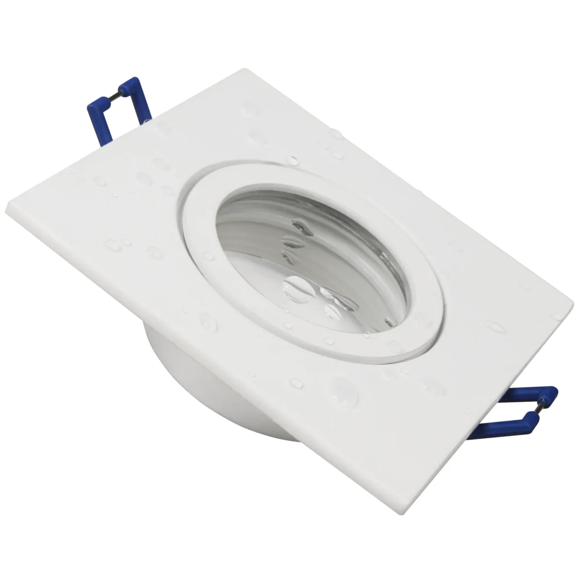Einbaurahmen McShine "DL-54" eckig, Clip-Verschluss, IP44, weiß – Bild 1