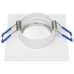 Einbaurahmen McShine "DL-54" eckig, Clip-Verschluss, IP44, weiß – Bild 3
