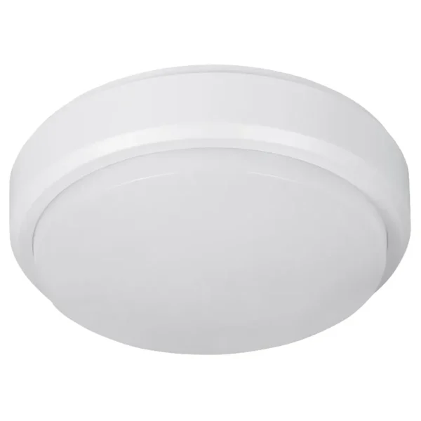 LED-Feuchtraumleuchte Rund IP54, 550lm, 4000K, 8W, 176x50mm, neutralweiß