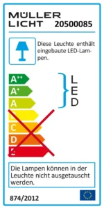 LED Deckenleuchte, 1600lm,3000K,25W,warmweiß,IP44, 280x280x51mm, Bewegungsmelder – Bild 4