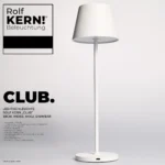 LED-Tischleuchte ROLF KERN „Club“ 38cm, weiß, Akku, dimmbar – Bild 2