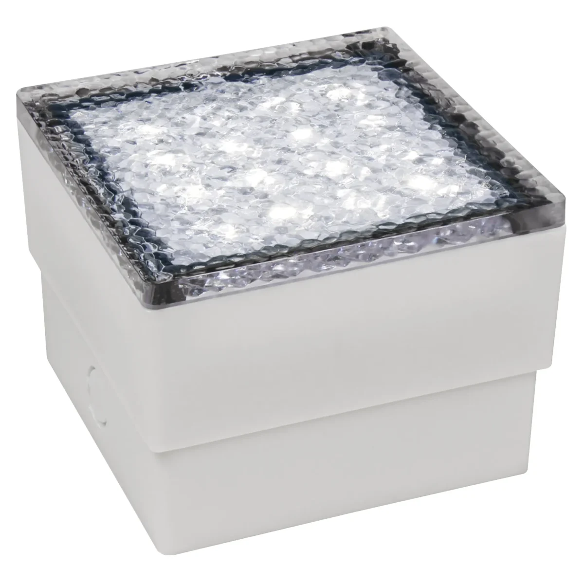 LED-Bodenleuchte McShine "Pflasterstein" 10x10x7cm, 80lm, IP65, neutralweiß,230V, 1.5W – Bild 1