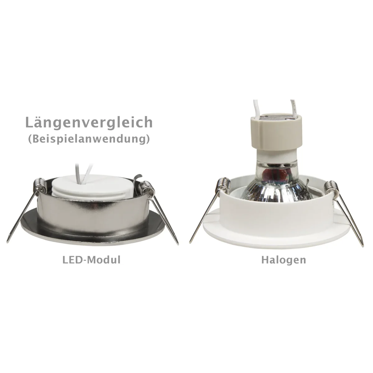 LED-Modul McShine, 5W, 400lm, 230V, 50x23mm, warmweiß, 3000K, 10er-Pack – Bild 4