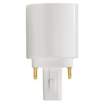 Lampensockel-Adapter McShine, G24 auf E27 – Bild 2