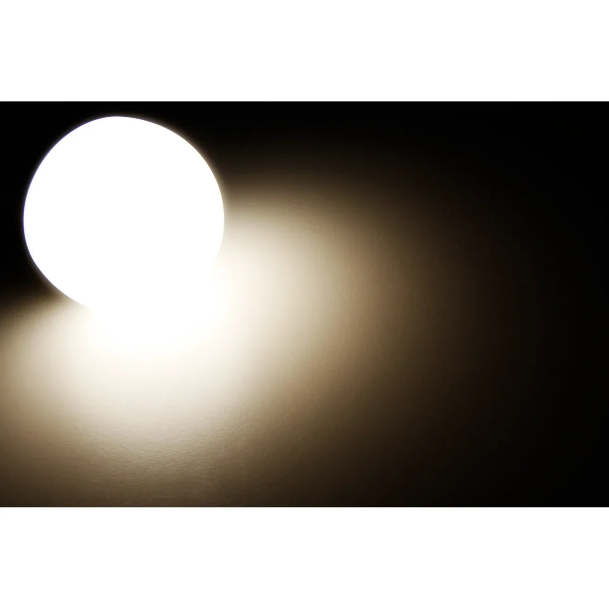 LED Glühlampe McShine, E27, 5W, 450lm, 240°, 3000K, warmweiß, Ø60x109mm – Bild 2