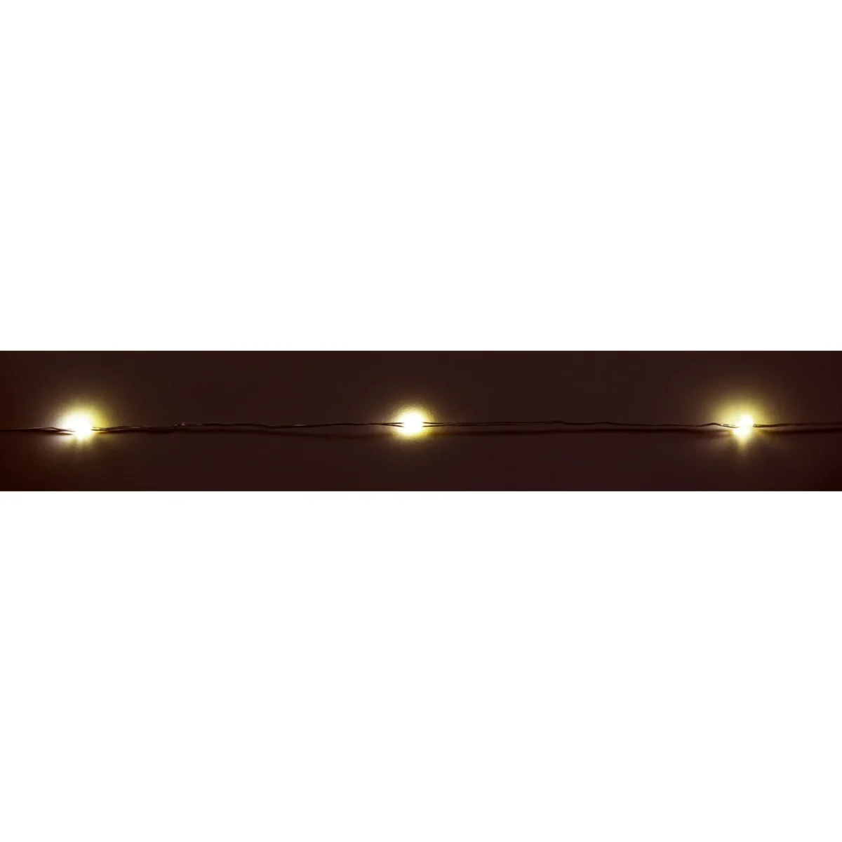 LED Draht-Lichterkette McShine "Micro" 20 LEDs, warmweiß, Batteriebetrieb – Bild 4