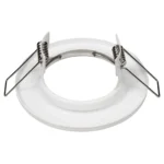 Einbaurahmen McShine "ER-80" weiß, Ø80mm, starr – Bild 2