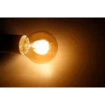 LED Filament Tropfenlampe McShine "Retro" E14, 2W, 150lm, warmweiß,goldenes Glas – Bild 3