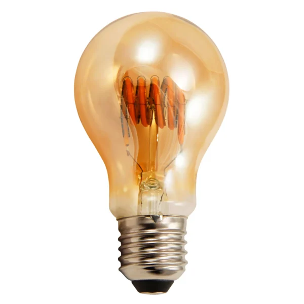 LED Filament Glühlampe McShine "Retro" E27, 6W, 490lm, goldenes Glas, dimmbar