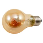 LED Filament Glühlampe McShine "Retro" E27, 6W, 490lm, goldenes Glas, dimmbar – Bild 2