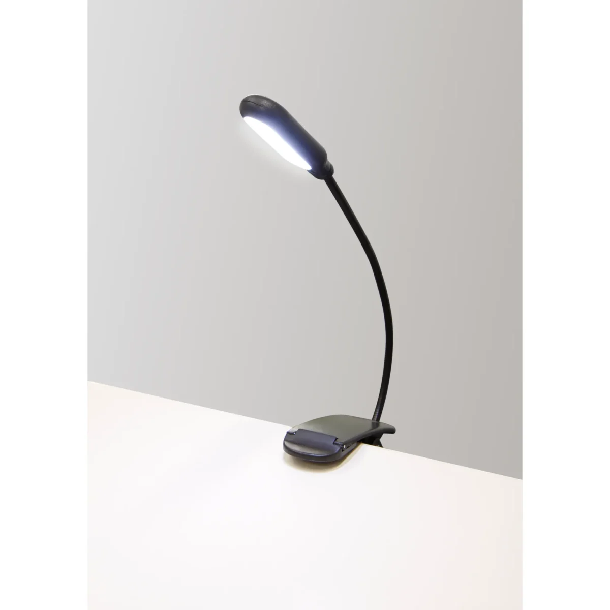LED-Klemmleuchte / Leseleuchte McShine, 5 LEDs, mit Akku – Bild 1