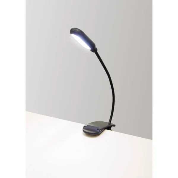 LED-Klemmleuchte / Leseleuchte McShine, 5 LEDs, mit Akku