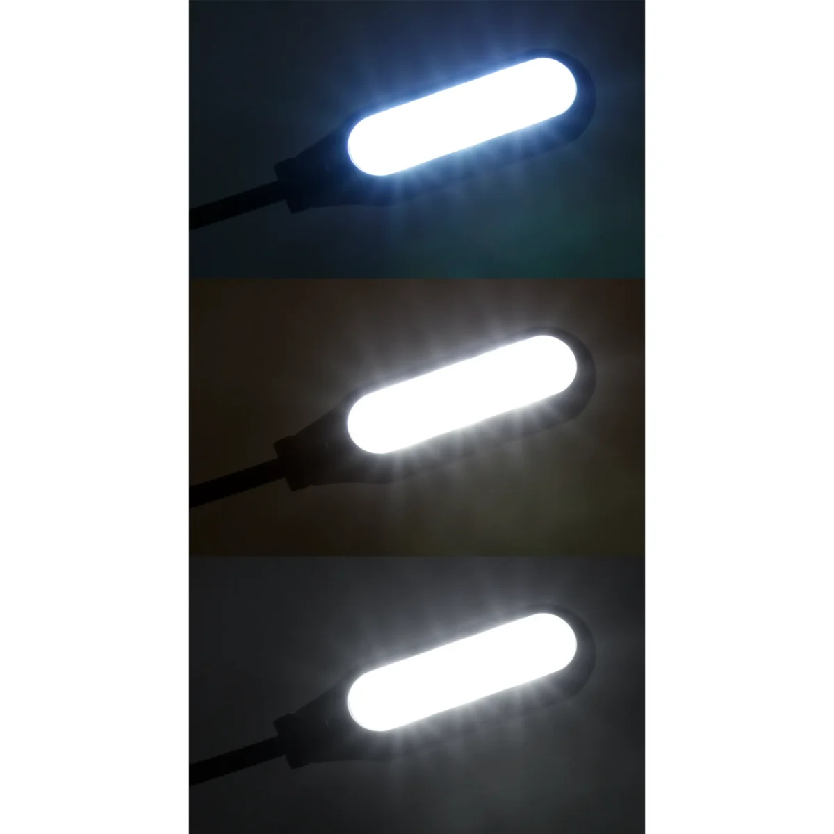 LED-Klemmleuchte / Leseleuchte McShine, 5 LEDs, mit Akku – Bild 5