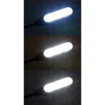 LED-Klemmleuchte / Leseleuchte McShine, 5 LEDs, mit Akku – Bild 5