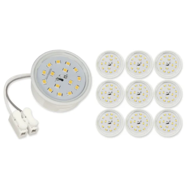 LED-Modul McShine, 5W, 400lm, 230V, 50x23mm, neutralweiß, 4000K, 10er-Pack