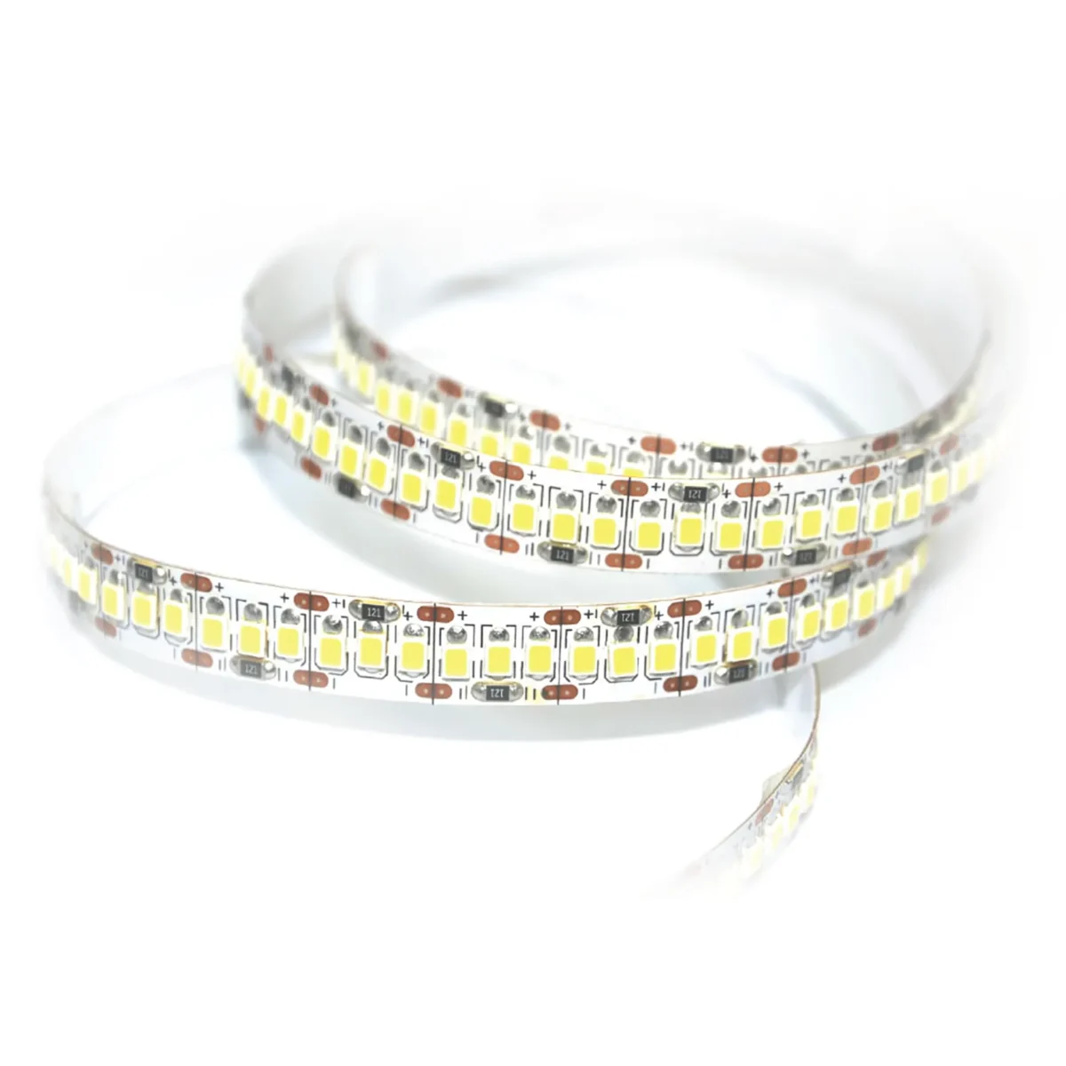 LED-Stripe 204LED/m, 1700lm/m, 18W/m, warmweiß 3000k, 5m Rolle, IP20 – Bild 1