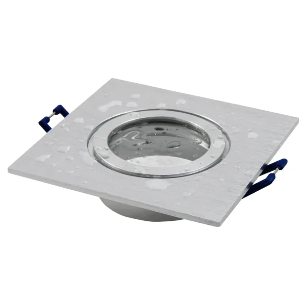 Einbaurahmen McShine "DL-54" eckig, Clip-Verschluss, IP44, Bi-Color