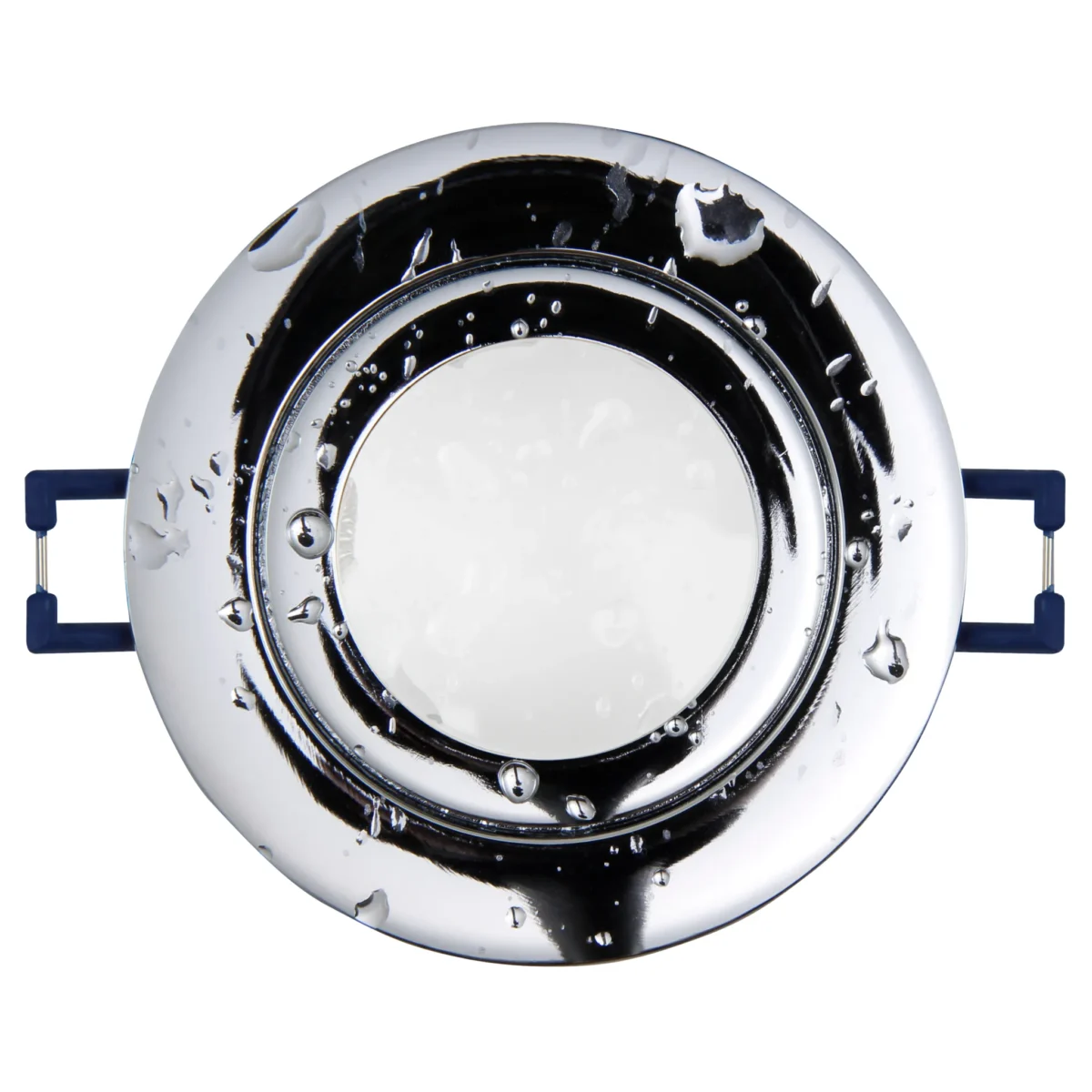 Einbaurahmen McShine "DL-54" rund, Clip-Verschluss, IP44, Chrom – Bild 2