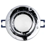 Einbaurahmen McShine "DL-54" rund, Clip-Verschluss, IP44, Chrom – Bild 2