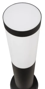 Außenleuchte, 80x450mm, Edelstahl, schwarz, IP44 – Bild 2