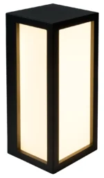 LED Wandleuchte, außen, 110x103x250mm, Aluminium, 660lm, IP54