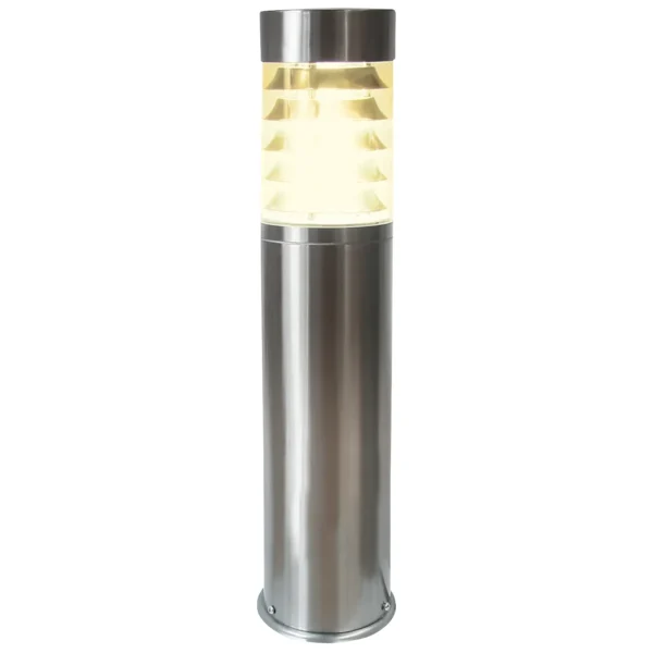 Außenleuchte, Ø100x450mm, Edelstahl, IP44